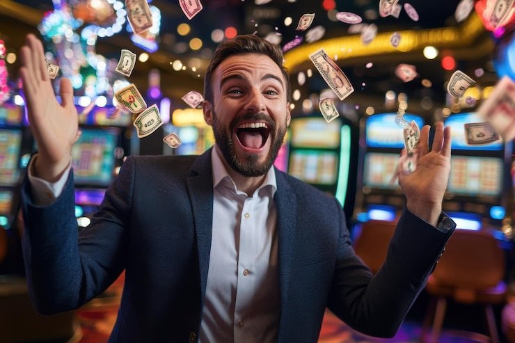 Antarmuka Texas Hold'em Bonus pada aplikasi mobile maxwintoto